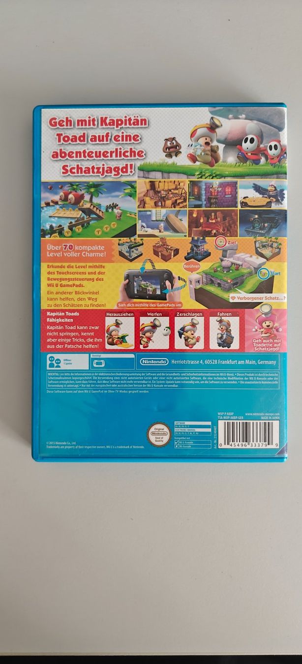Nintendo Giochi: Spiel Captain Toad Treasure Tracker Wii U – Usato da Kleinandelfingen venduto da RetroDomi 2