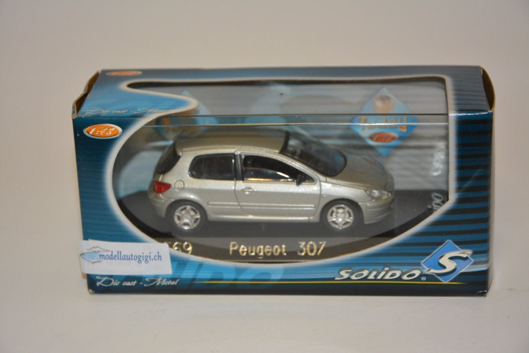 Solido Modellini d'auto: Peugeot 307 , Solido , 1:43 – Nuovo e nell'imballaggio originale da Goldach venduto da Feivel9