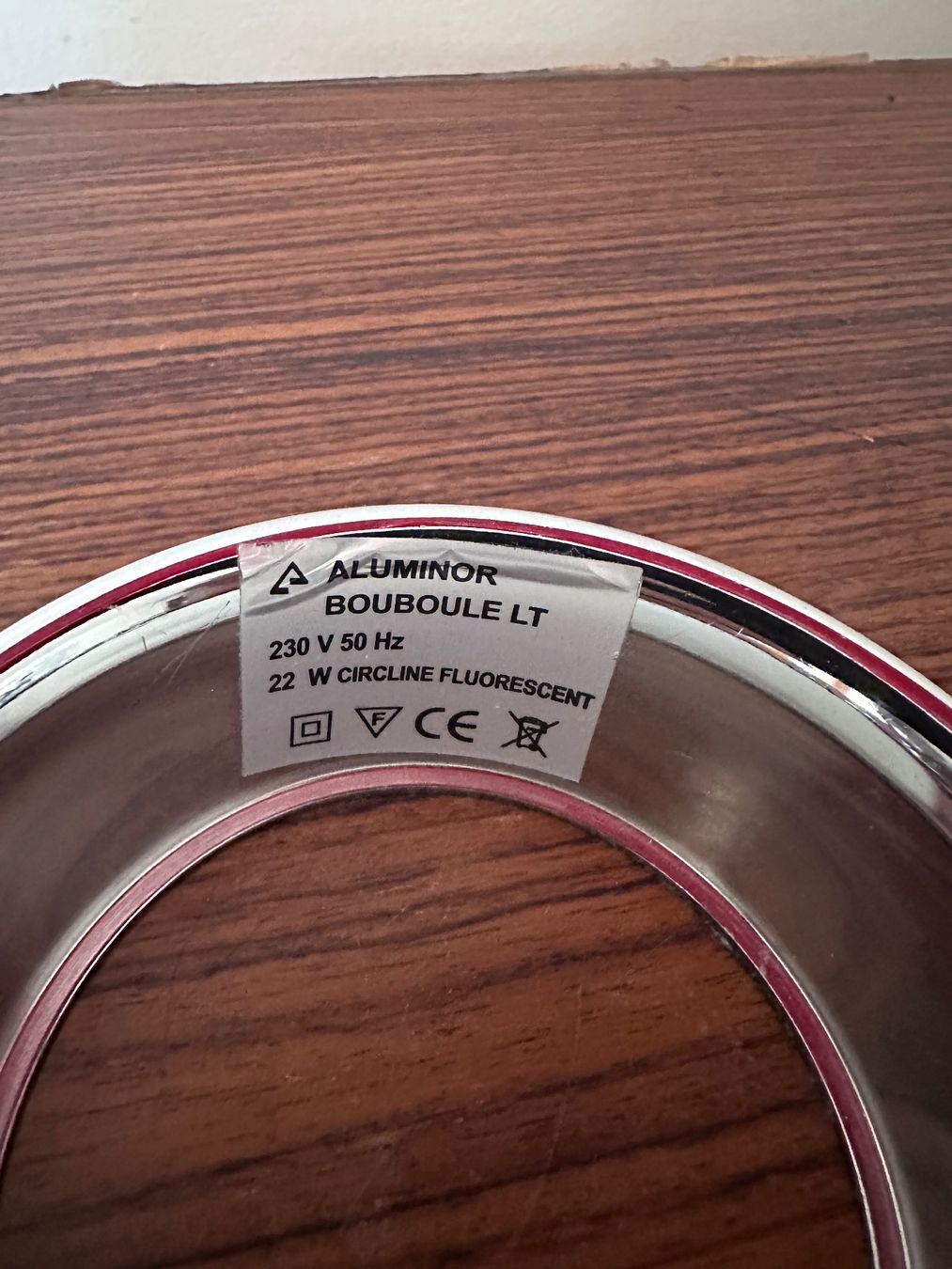 Lampade: Lampe Bouboule de chez Aluminor vintage chrome – Usato da Lausanne venduto da jul_v9ht 5
