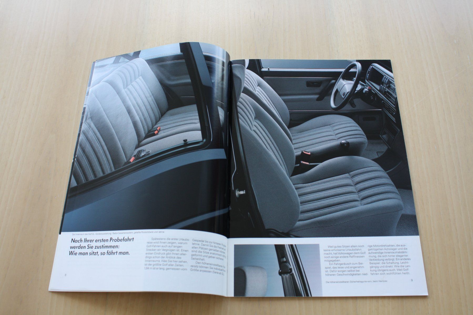 VW Documenti: VW Golf II Prospekt 8/1989 – Usato da Wikon venduto da erwin400 3