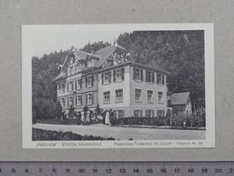 "Friedheim", Station Rämismühle, belebt, 1927, Turbenthal