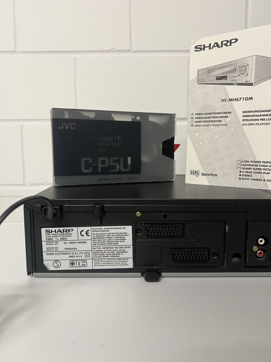 Sharp Registratori: VHS-Videorecorder SHARP VC-MH671 – Usato da Schongau venduto da Retro_Shop 4