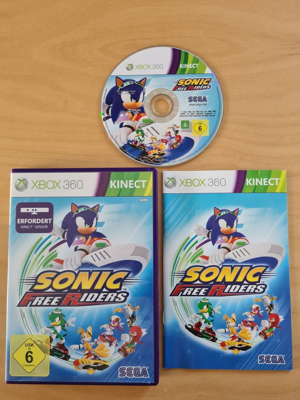 Giochi: Sonic Free Riders (Xbox 360) – Usato da Oberwil BL venduto da Spieltopia