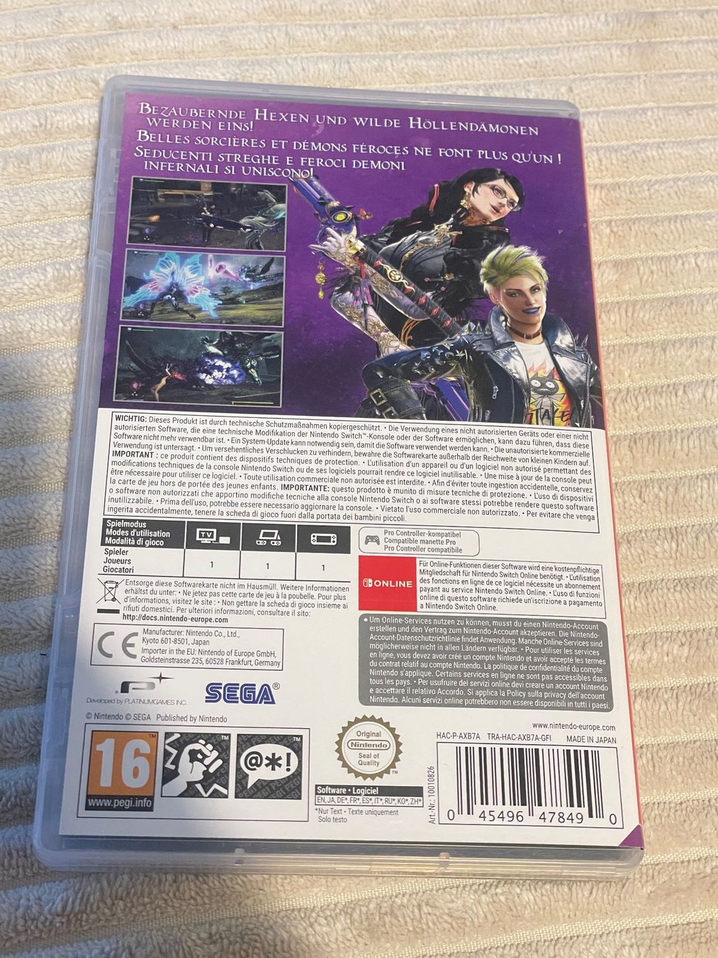 Nintendo Giochi: Nintendo Switch Spiel - Bayonetta 3 – Usato da Niederwangen BE venduto da m_s13 2