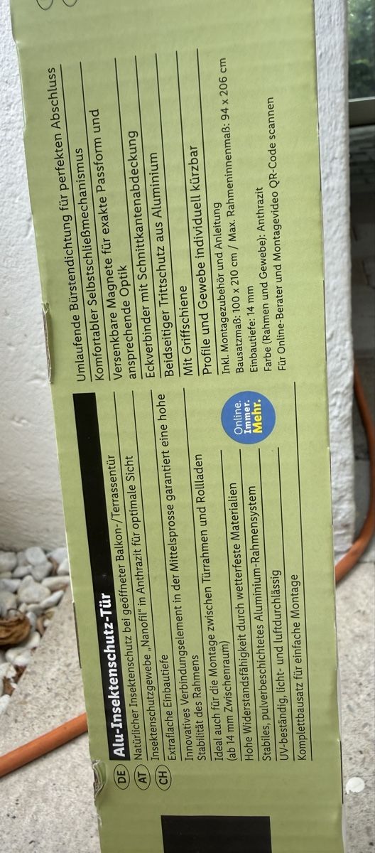 Sonstiges für Haushalt & Wohnen: Fliegengitter – Neu und originalverpackt aus Biberist von bierikim 1