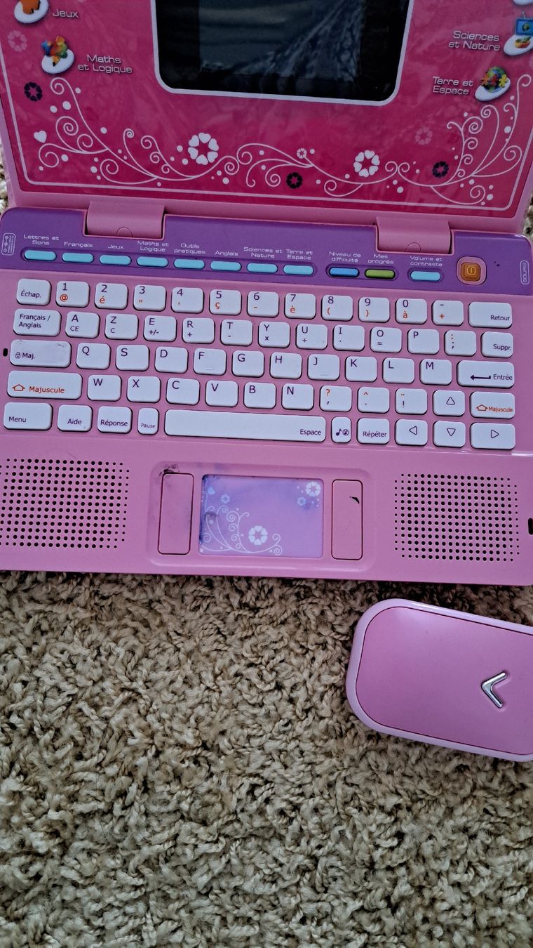 Vtech Giocattoli: Ordinateur éducatif Vtech Genius XL Color Pro rose – Usato da Meyrin venduto da Zahra011 1