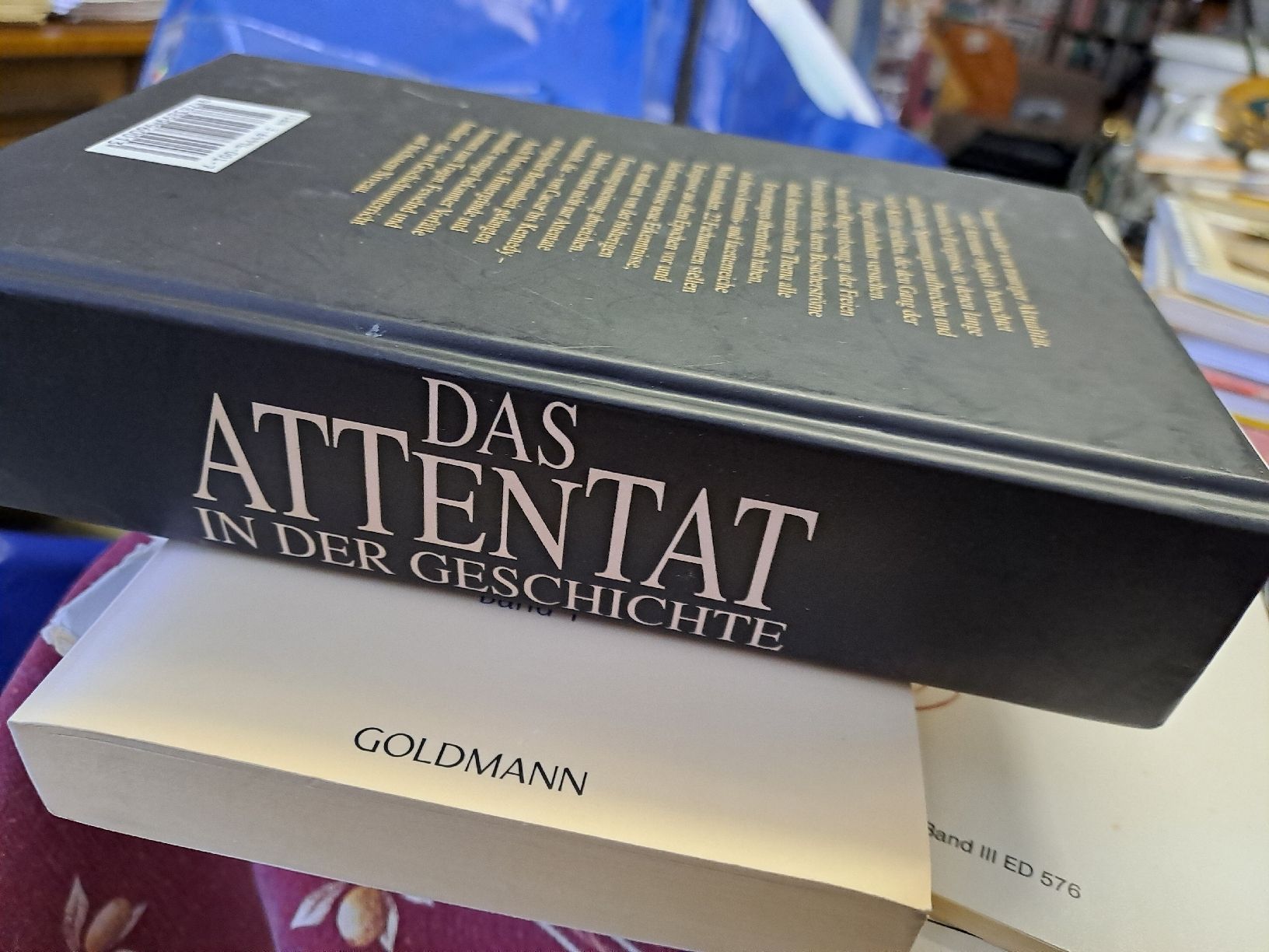 Libri: "Das Attentat in der Geschichte" – Usato da Zürich venduto da Schoebi19 3