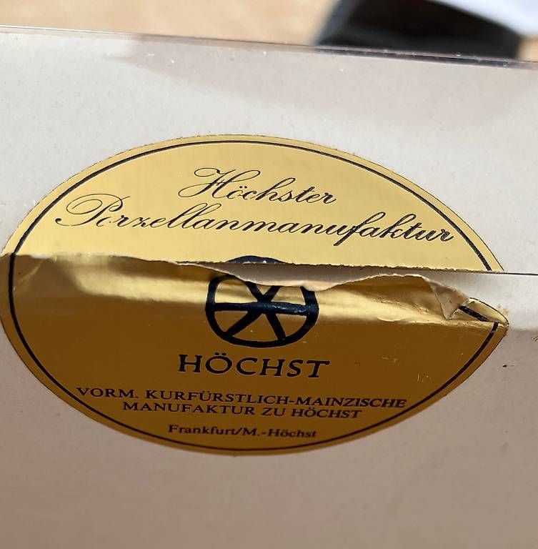 Piatti: Piattino Höchst – Nuovo e nell'imballaggio originale da Cimo venduto da Curzio83 3