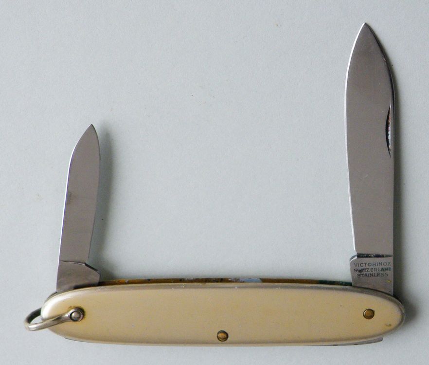 VICTORIA Victorinox Alu Sackmesser Taschenmesser goldfarben | Kaufen ...