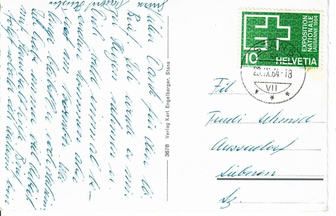 Cartoline postali: Wolfenschiessen – Usato da Hochdorf venduto da Ziegel-16 1
