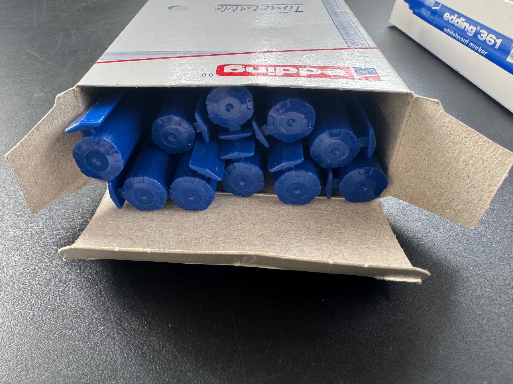 Stifte & Marker: Whiteboard Marker Edding 361 blau 1.0mm 10Stk. – Neu und originalverpackt aus Steffisburg von smocky17 3