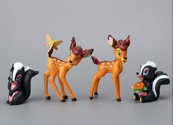 Figuren: 7 BAMBI FIGUREN - MINIFIGUREN - 5 BIS 9cm – Neu und originalverpackt aus Kriens von swissgadget 2