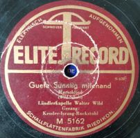 Ländlerkapelle Walter Wild (Shellac, 10")
