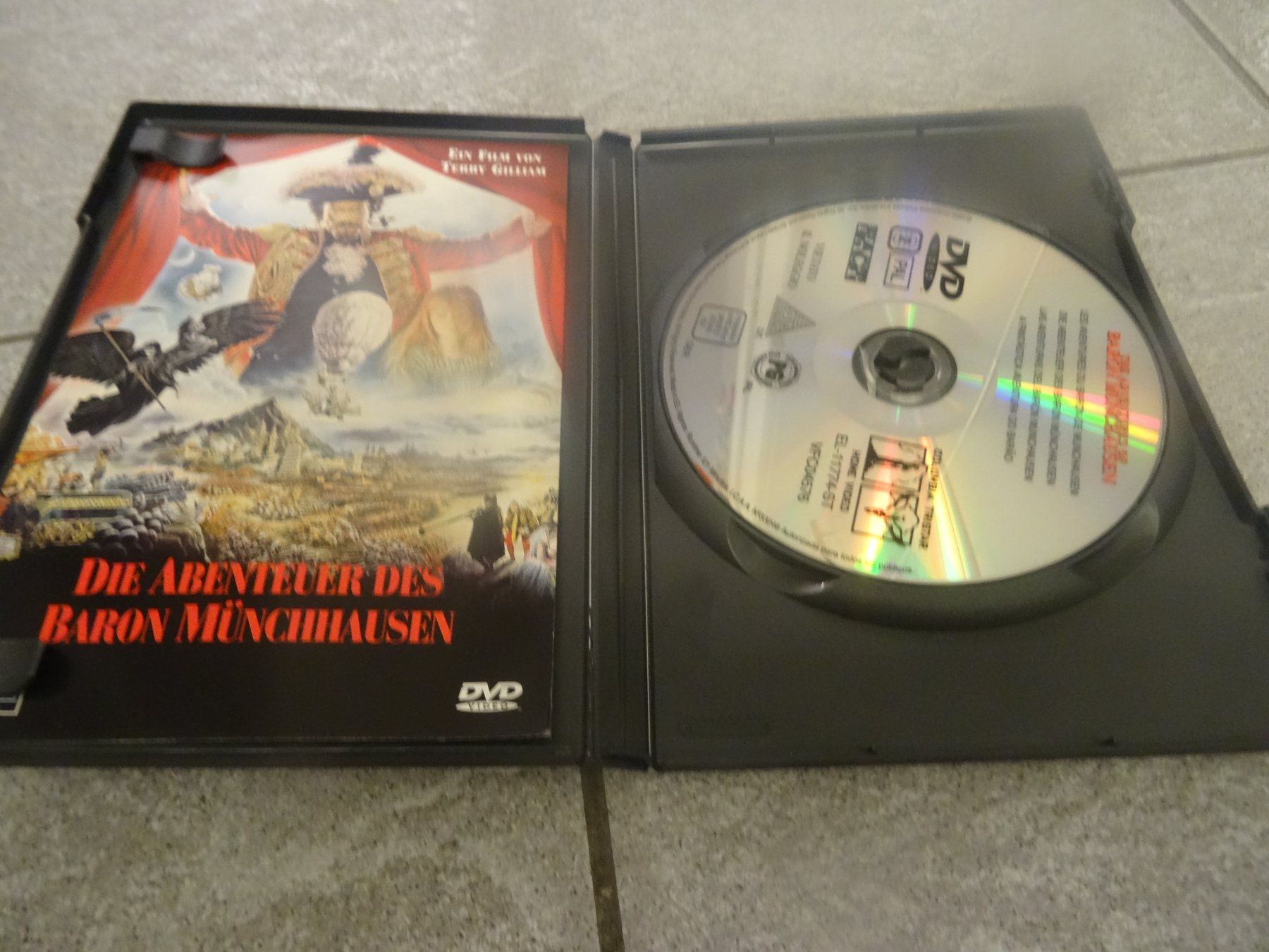 Tutti i DVDs: Die Abenteuer des Baron Muenchhausen DVD – Usato da Olten venduto da Disc-Verkauf 1