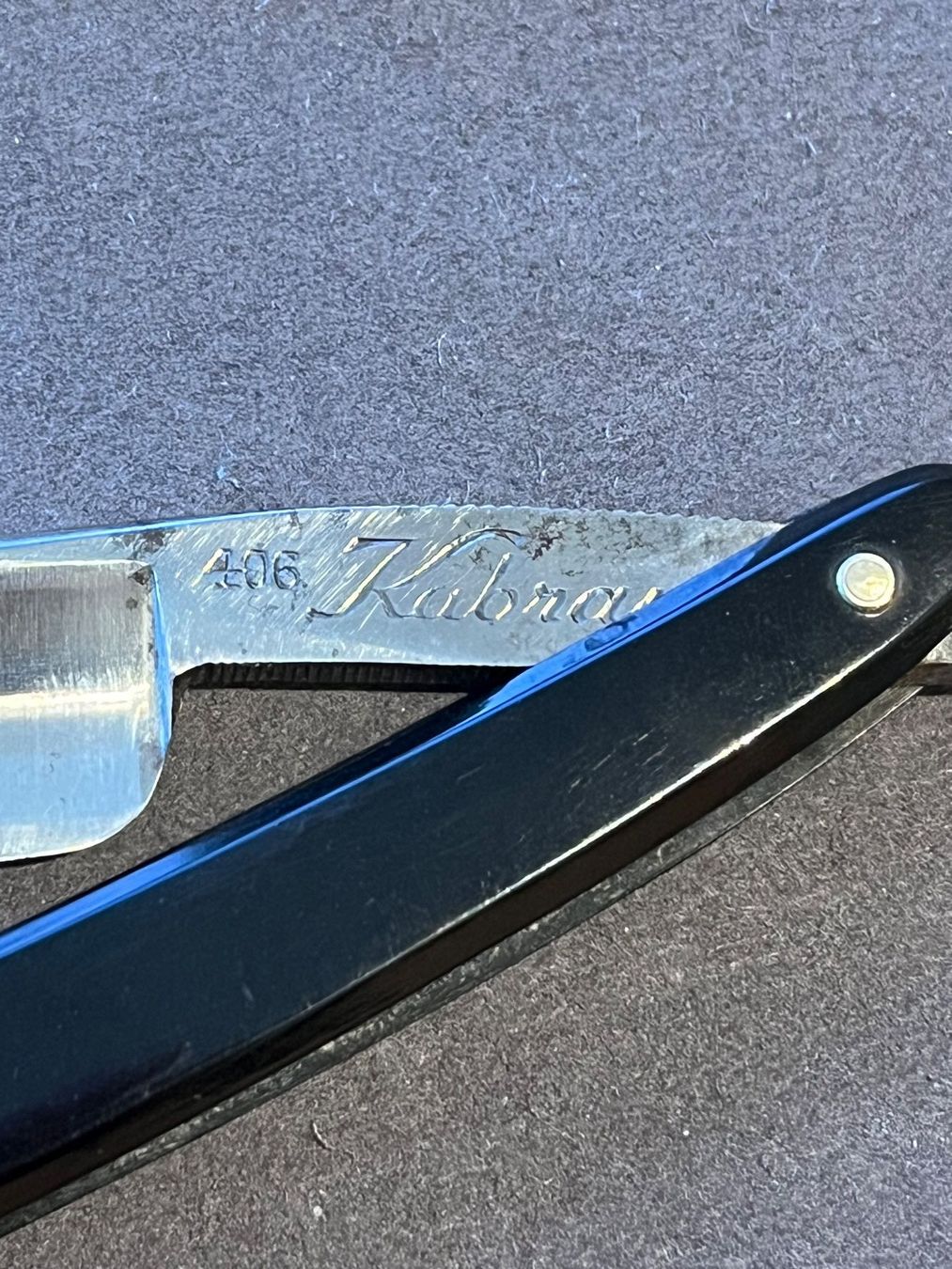 Rasoi & Lamette da barba: Vintage Rasiermesser Kabrand – Usato da Würenlos venduto da padcall 3