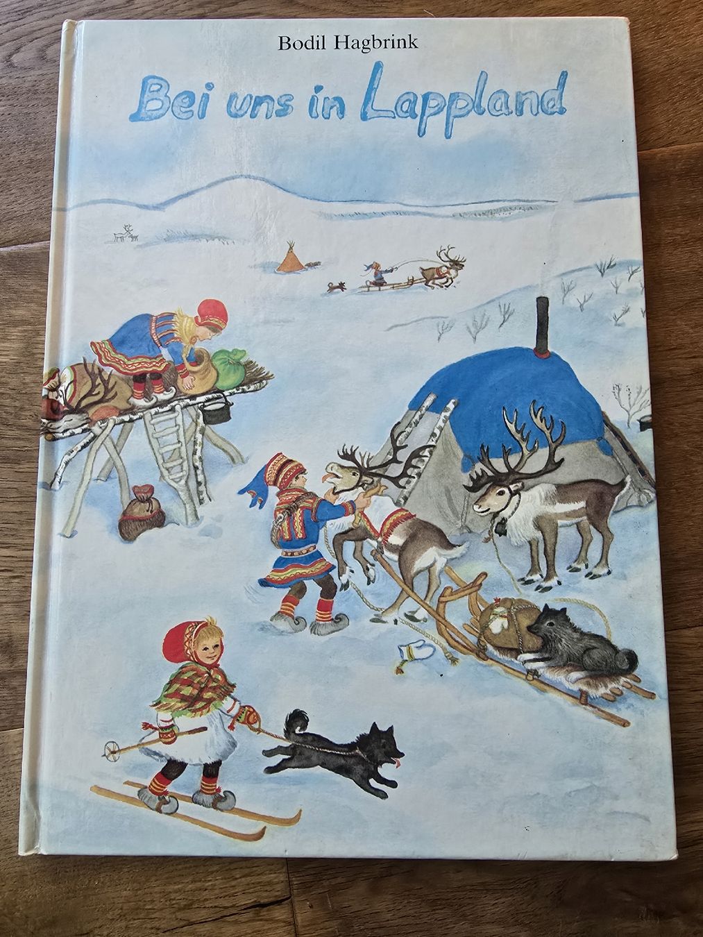 Libri: Winterliches Kinderbuch: Bei uns in Lappland, – Usato da Wittenbach venduto da Tigerlili