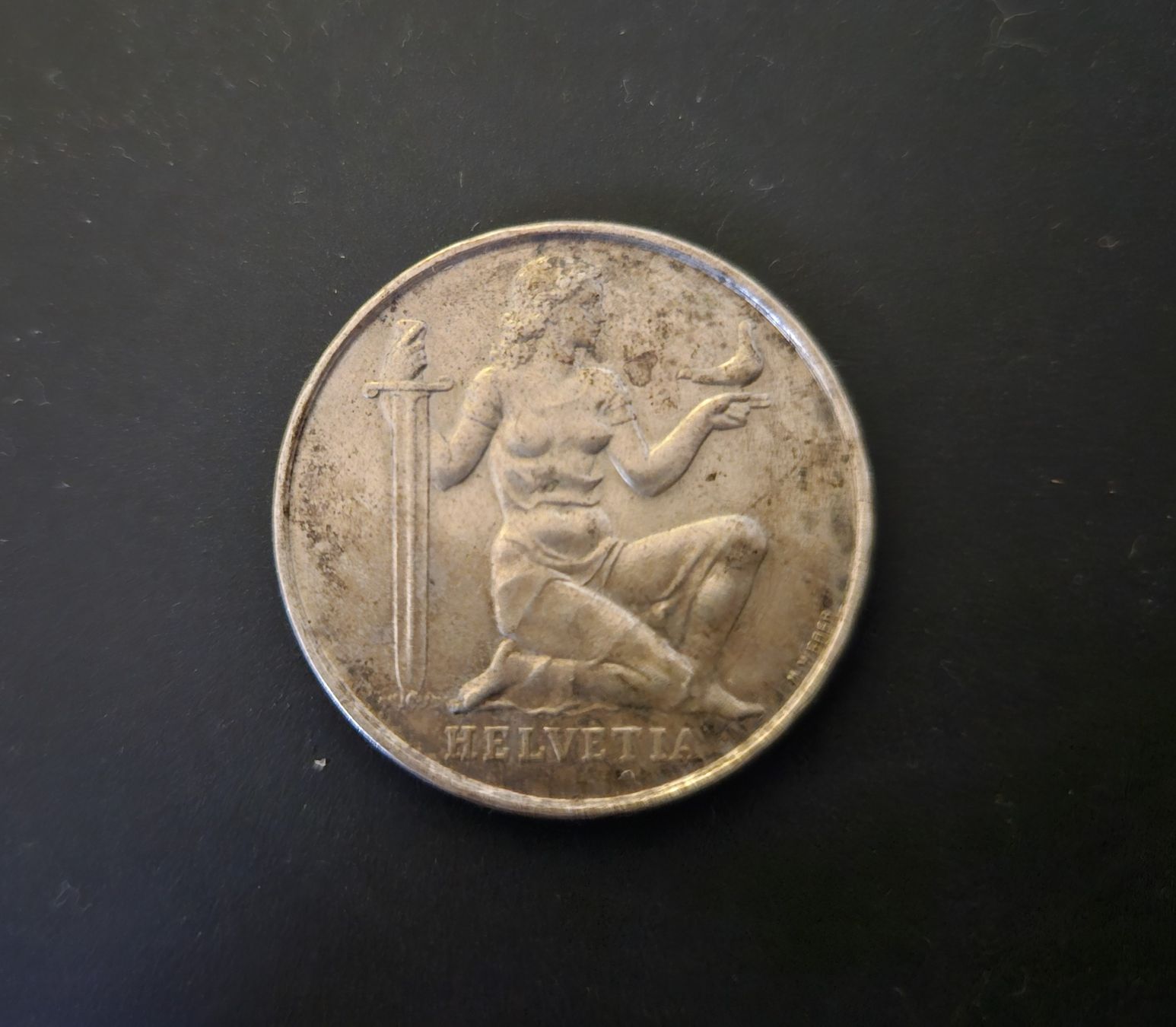 Toutes les monnaies: Silber-Gedenkfünfliber Pro Patria – D'occasion à Winterthur par ManuM88 1
