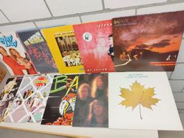 10 Schallplatten Konvolut Rock Pop Jazz gebraucht