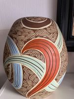 Grand Vase "Hamdabbelti" en Céramique, Objet Décoratif! 35cm