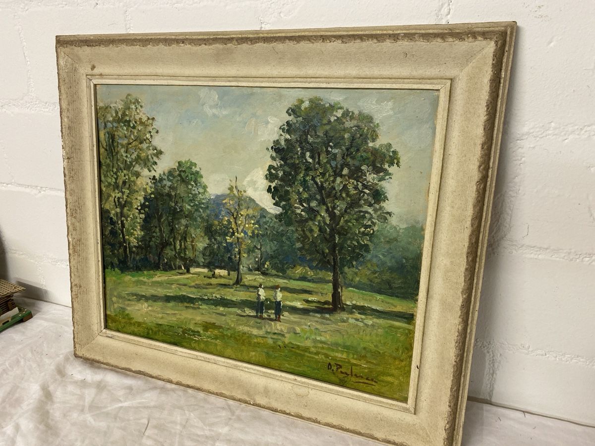 Dipinti: Ölgemälde von Otto Perlasca – Usato da sursee venduto da trilli-tralli 3