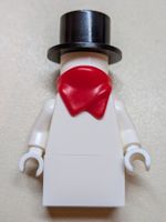 Lego hol021 Snowman with 1 x 2 Brick as Legs [used]