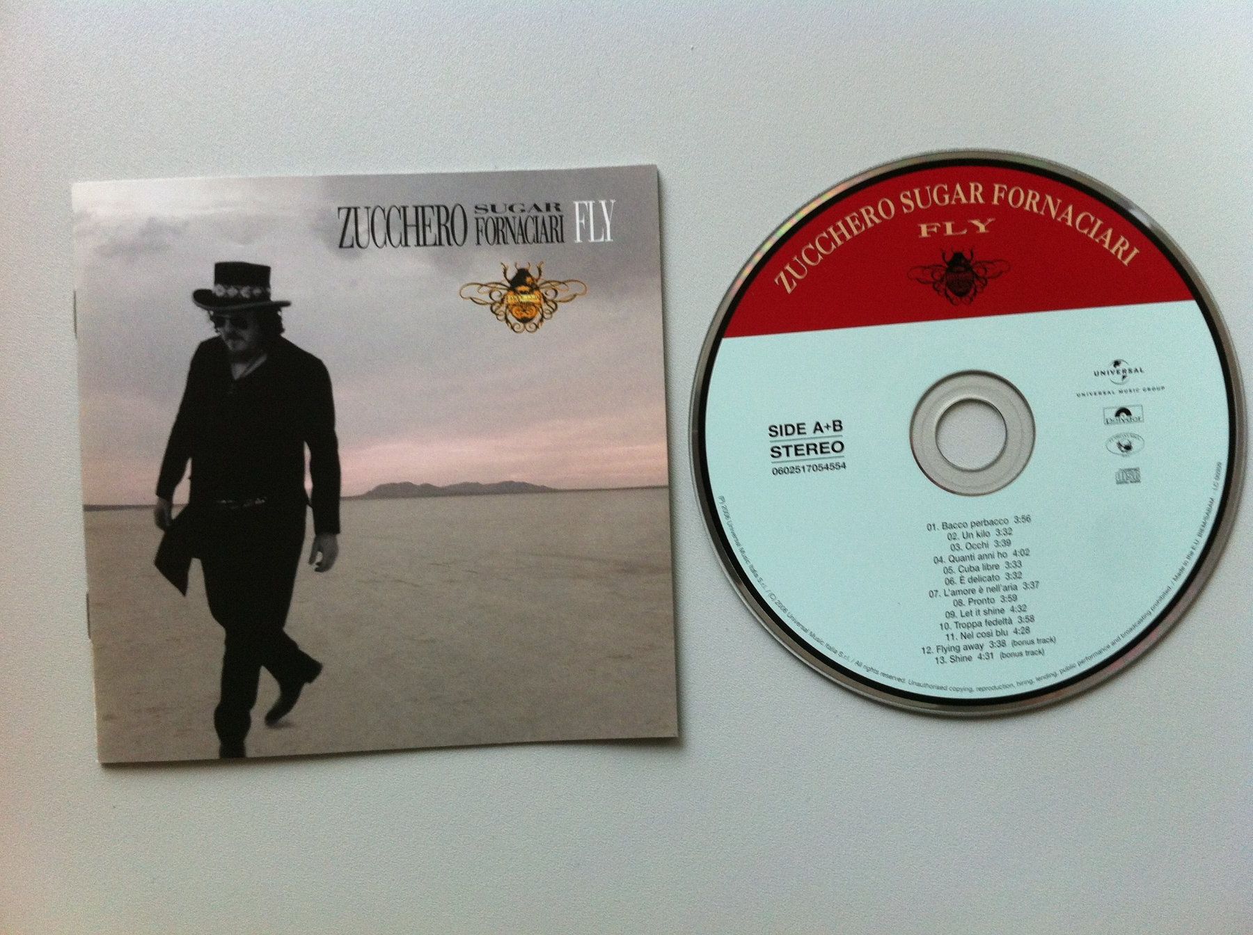 CD: CD Zucchero "sugarfornaciari" – Usato da Brunnen venduto da Artemis53