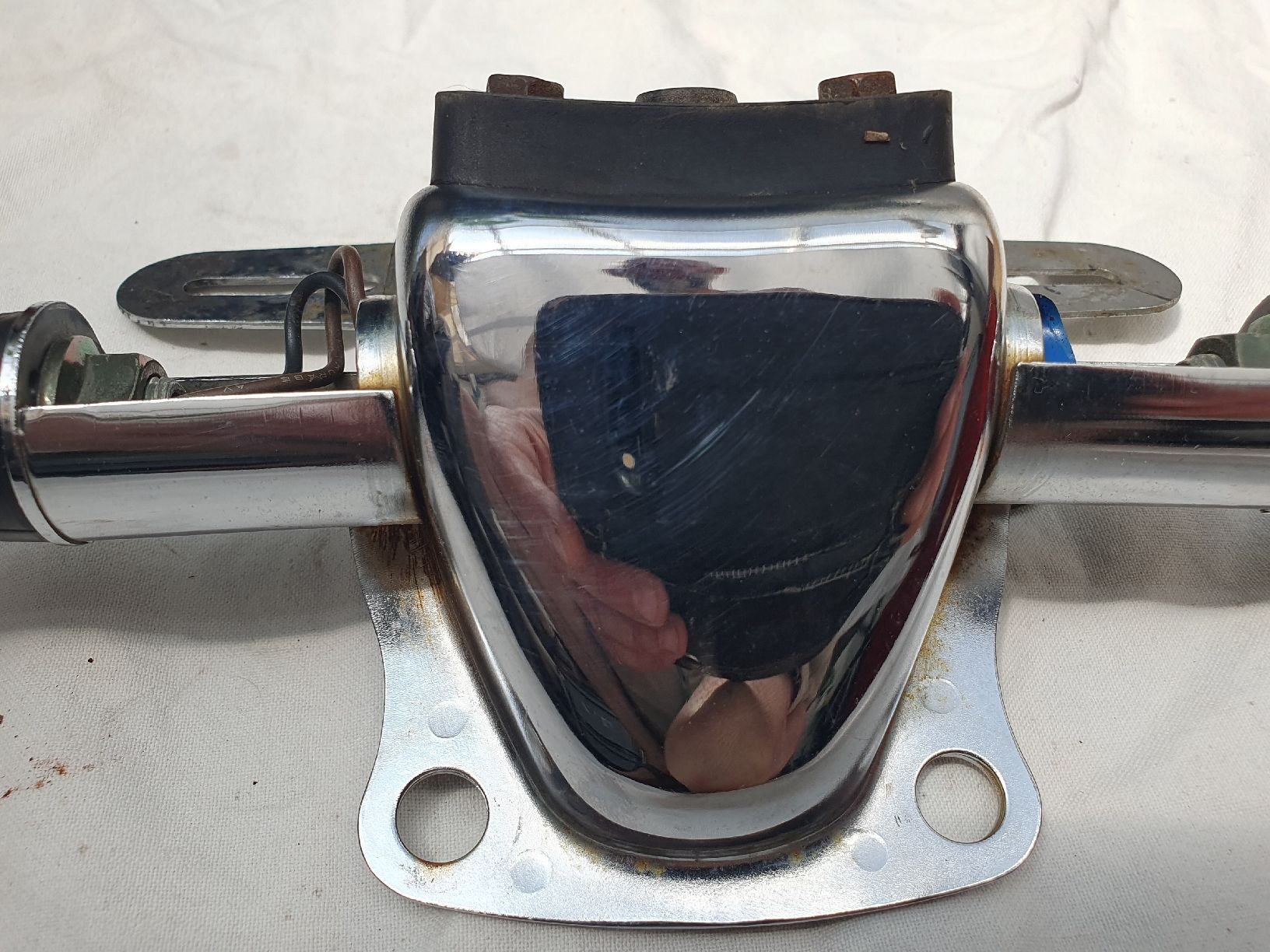 Yamaha SR 500 Rücklichtträger mit Seitenblinker. | Kaufen auf Ricardo