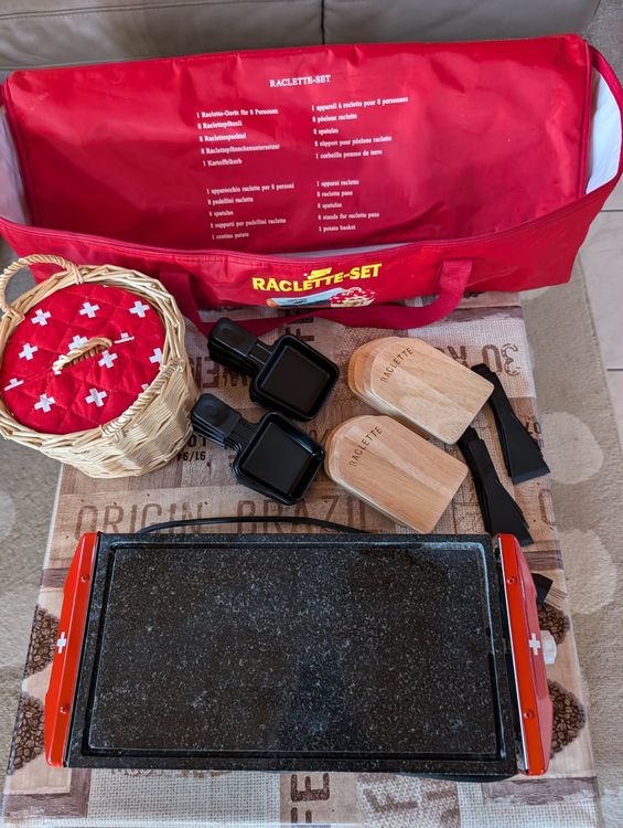 Raclette Grill Set 
