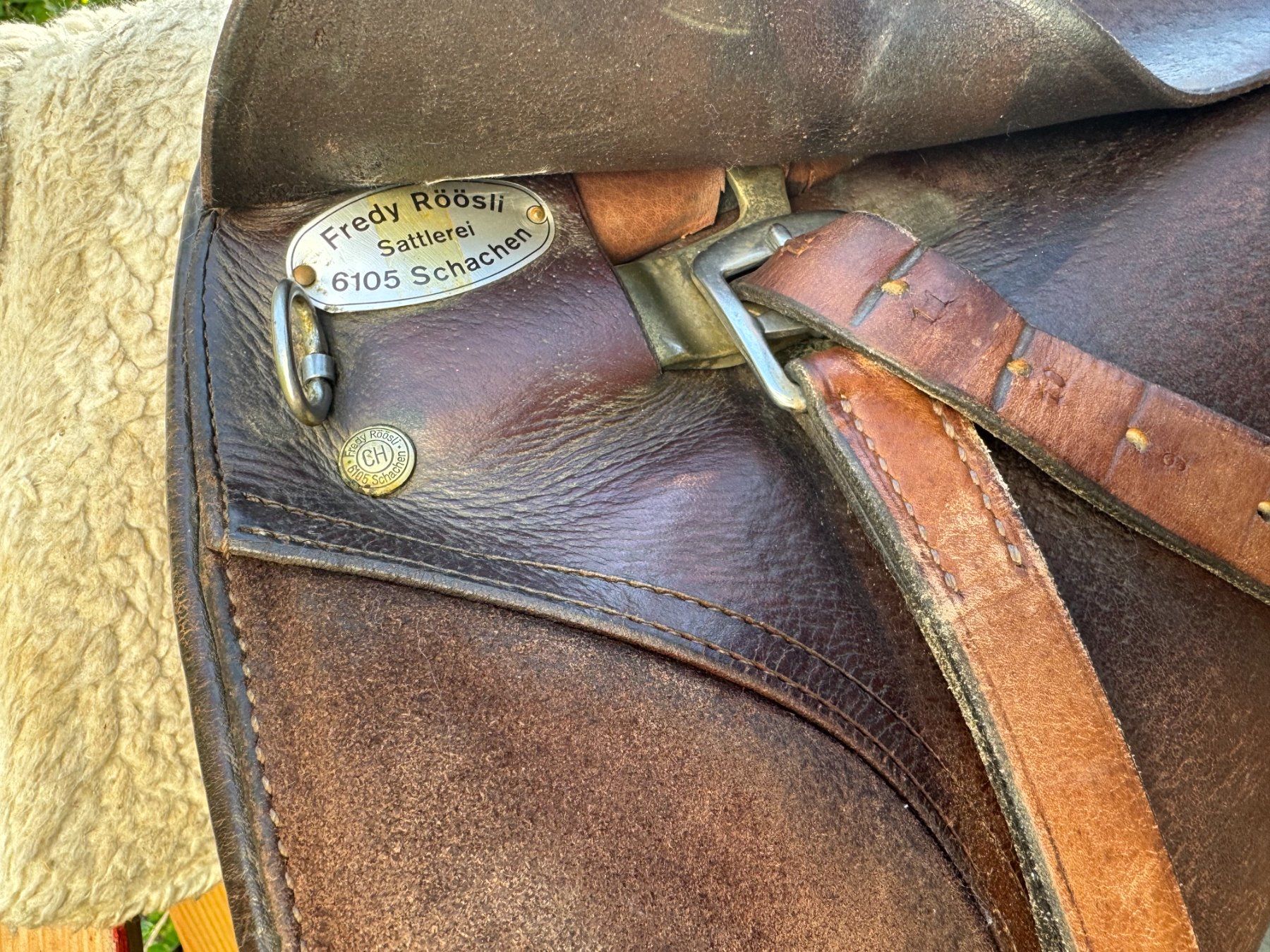 Selle & Accessori: Röösli-Sattel Modell Pilatus – Usato da Illnau venduto da Condor477 2