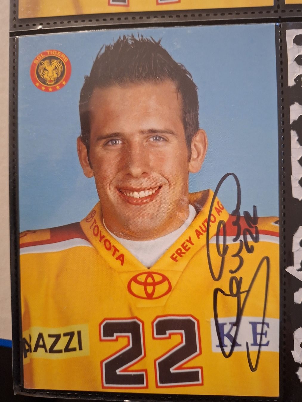 Autografi: 21 Autogrammkarten SCL Tigers, Langnau – Usato da Thun venduto da wuschu 6