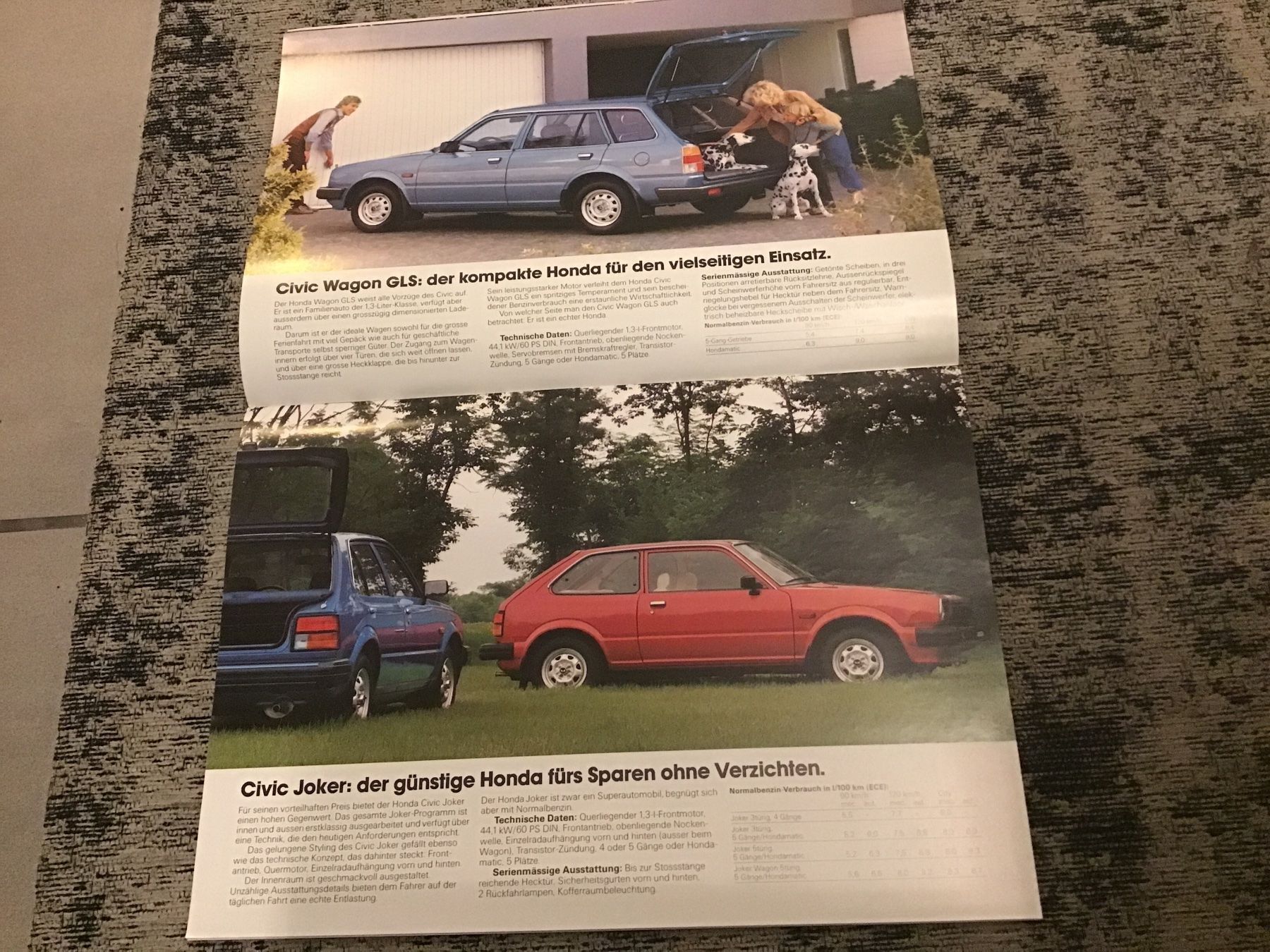 Honda Documenti: Honda Programm Verkaufsprospekt 1982 – Usato da Scherzingen venduto da Starseller62 2