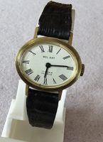 BEL ART Swiss Made Handaufzug Vergoldet Elegante Damenuhr
