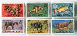 Briefmarken "Tiere". Belize