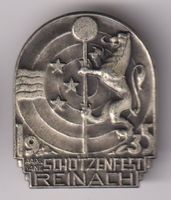 Abzeichen Schützenfest Reinach 1935