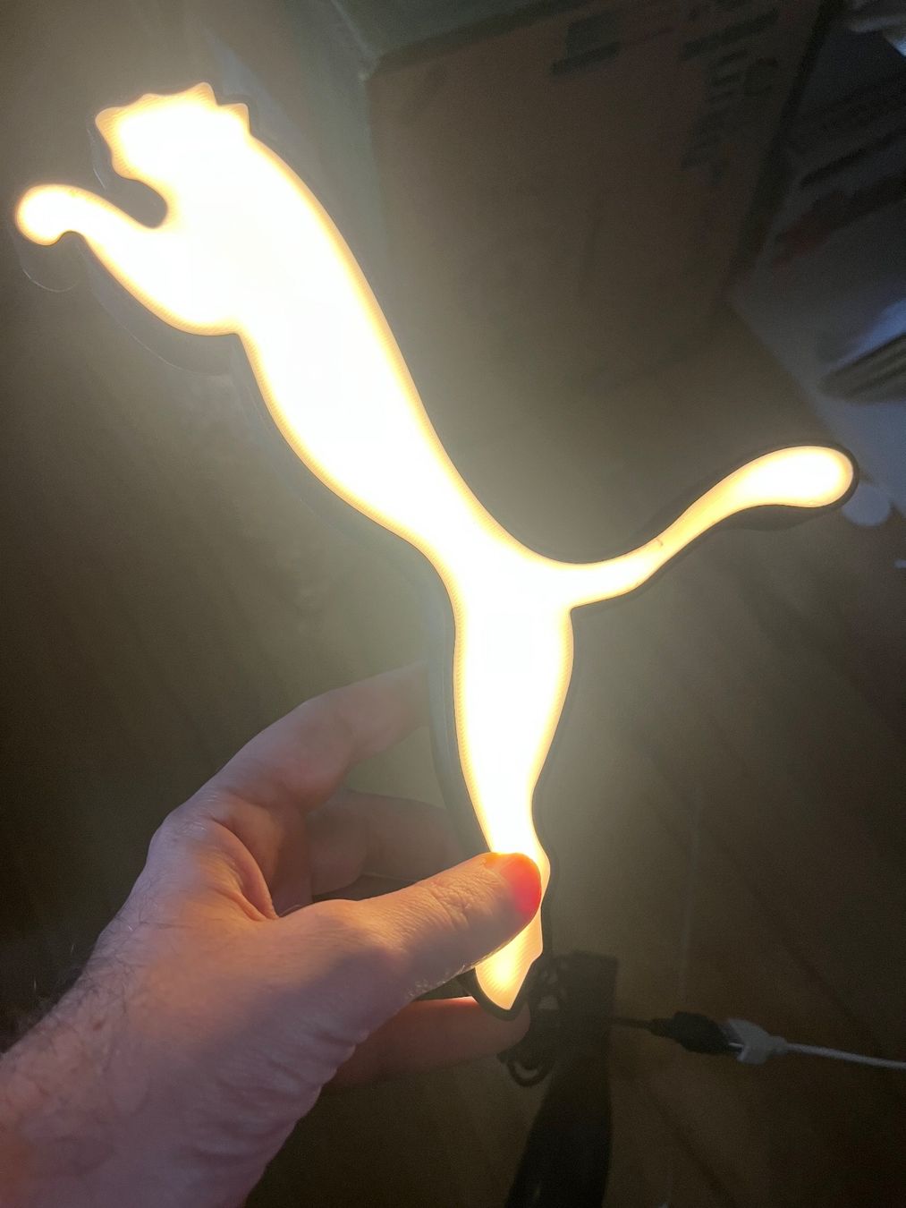 Lampade: Décoration lumineuse Puma – Nuovo (secondo la descrizione) da Noville venduto da Berlusconi55