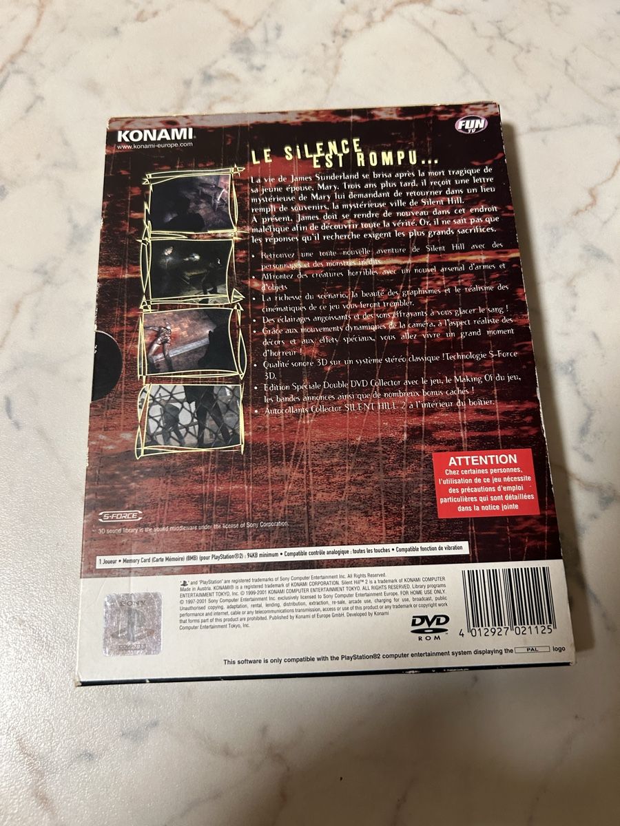 Giochi: Silent Hill 2 Collector FRANÇAIS – Usato da Pully venduto da PongDayOne 1
