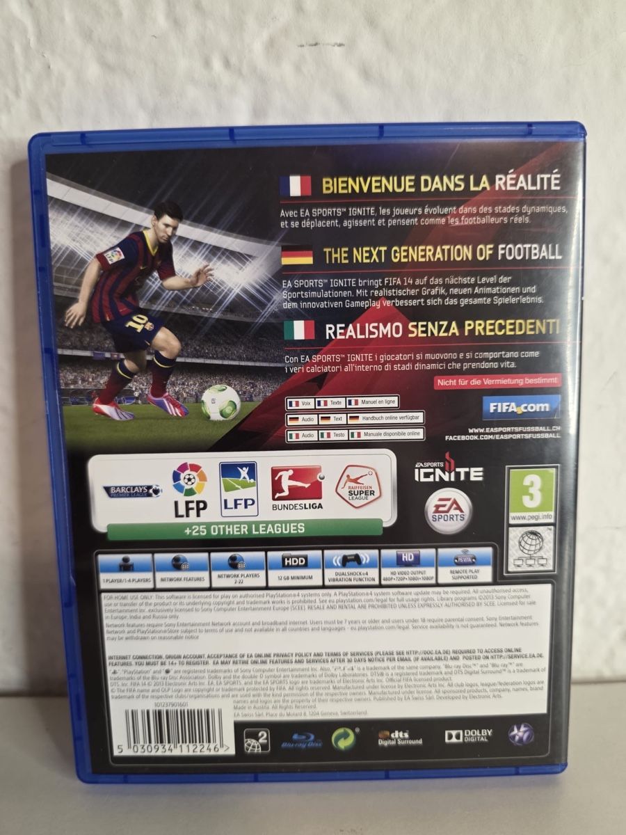 Sony Spiele: FIFA 14 PS4/PS5 Game – Gebraucht aus Ehrendingen von bubulence 1