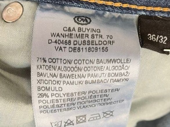 C&A Jeans: Herren Jeans 36/32 von C&A guter Zustand – Usato da Zürich venduto da Pamuk04 3