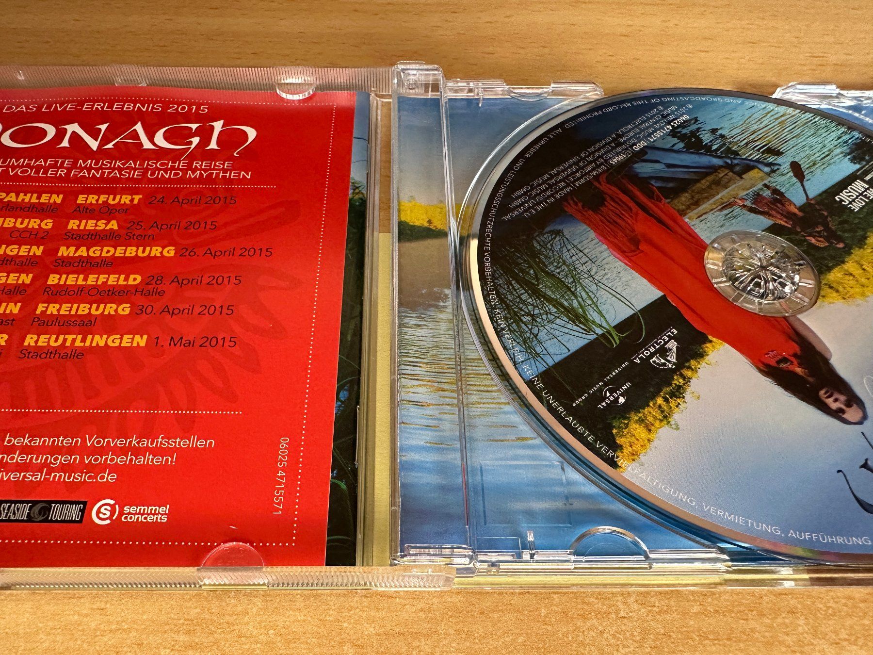 CD: Oonagh – Aeria – Usato da Rikon im Tösstal venduto da Alpenmutz 2