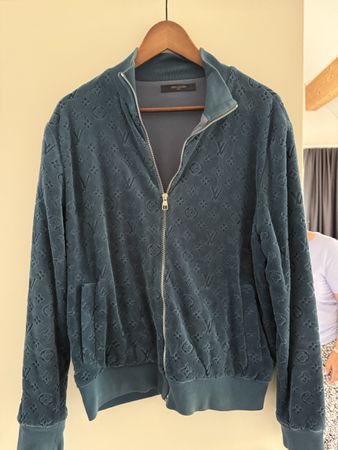 Luxus Louis Vuitton Velours Jacke Grösse M 