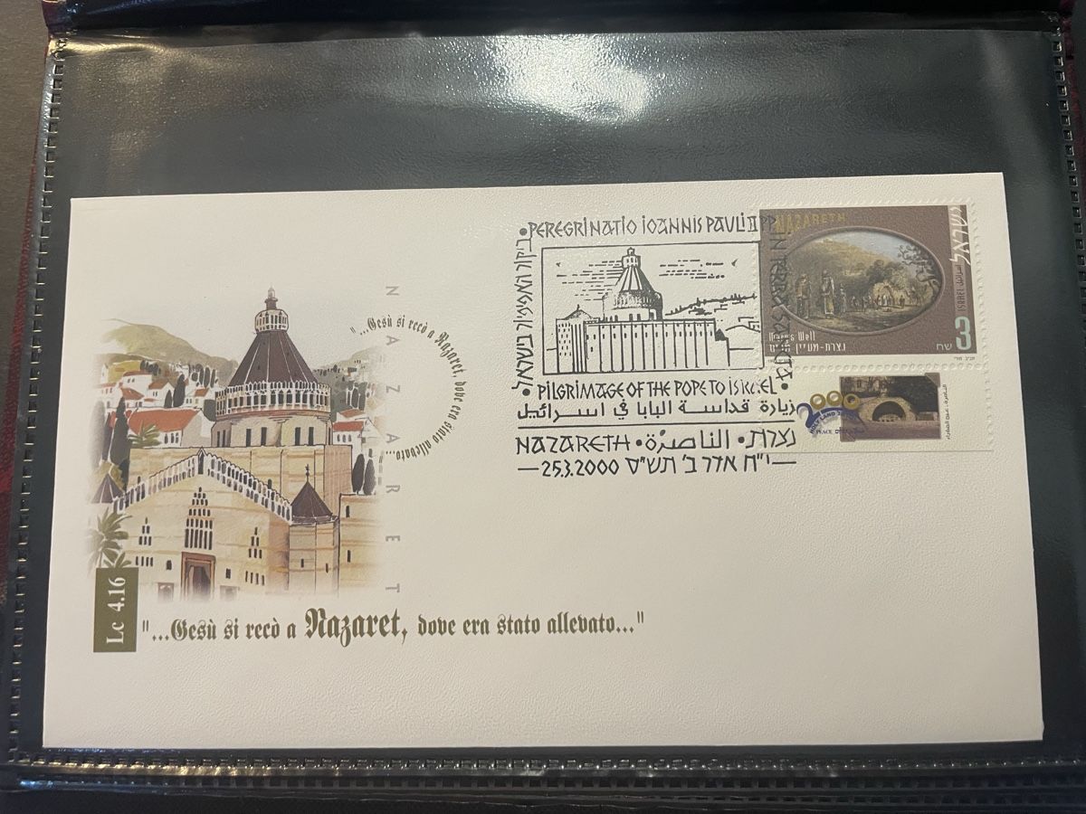 Alle Briefmarken: Israel Postal Cancellations Pilgrimage Pope John Paul 2000 – Neu (gemäss Beschreibung) aus Gebertingen von Photographica 2