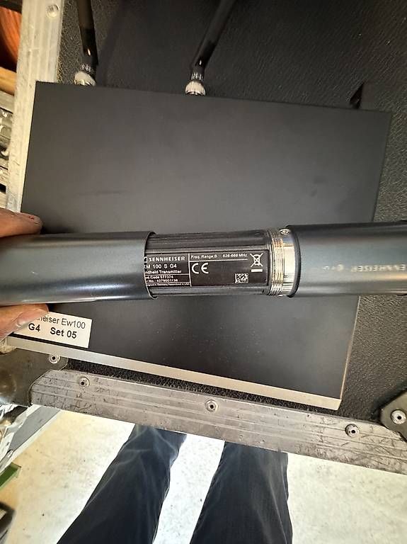 Microfoni: Microfono Sennheiser EW G4 – Usato da Olivone venduto da ValleyProject 3