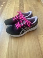 Asics Patriot 12 Laufschuhe schwarz pink