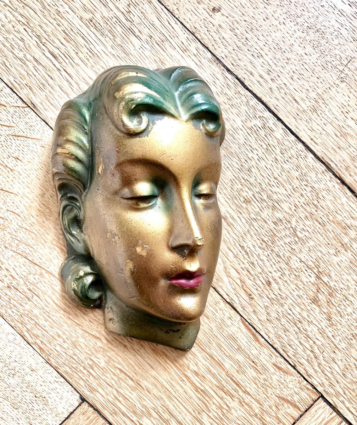 Sculture & Statue: Frauenkopf- Skulptur - Art Deco – Usato da Schaffhausen venduto da NinaRicardo 2