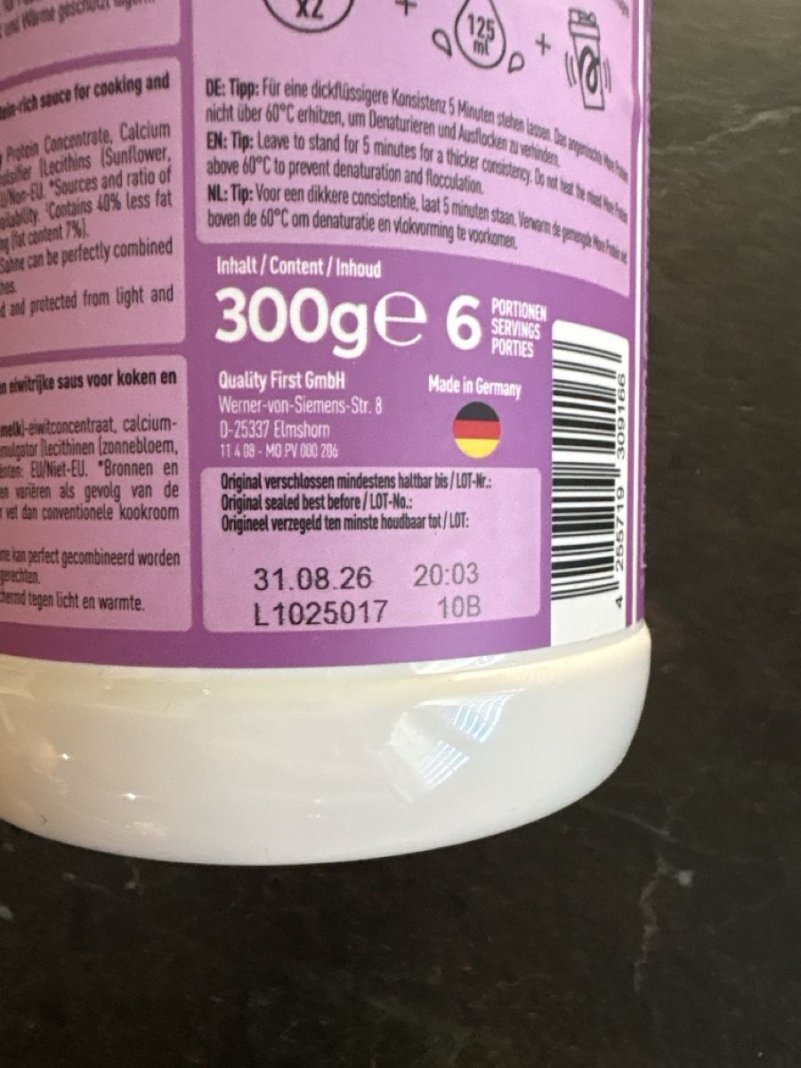 More Nutrition Cibi & Specialità: More Protein Sahne - Neu! – Nuovo e nell'imballaggio originale da Pfäffikon ZH venduto da Shona 1