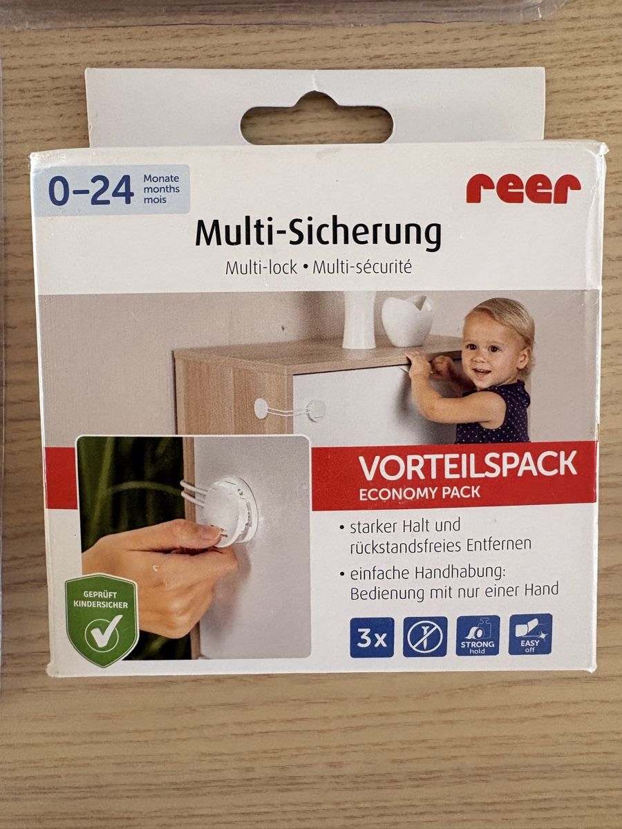 Ferramenta: Schubladen-und Schranksicherungen – Nuovo e nell'imballaggio originale da Thalwil venduto da Sondejul 1