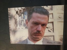 Hansi Kraus - handsigniert
