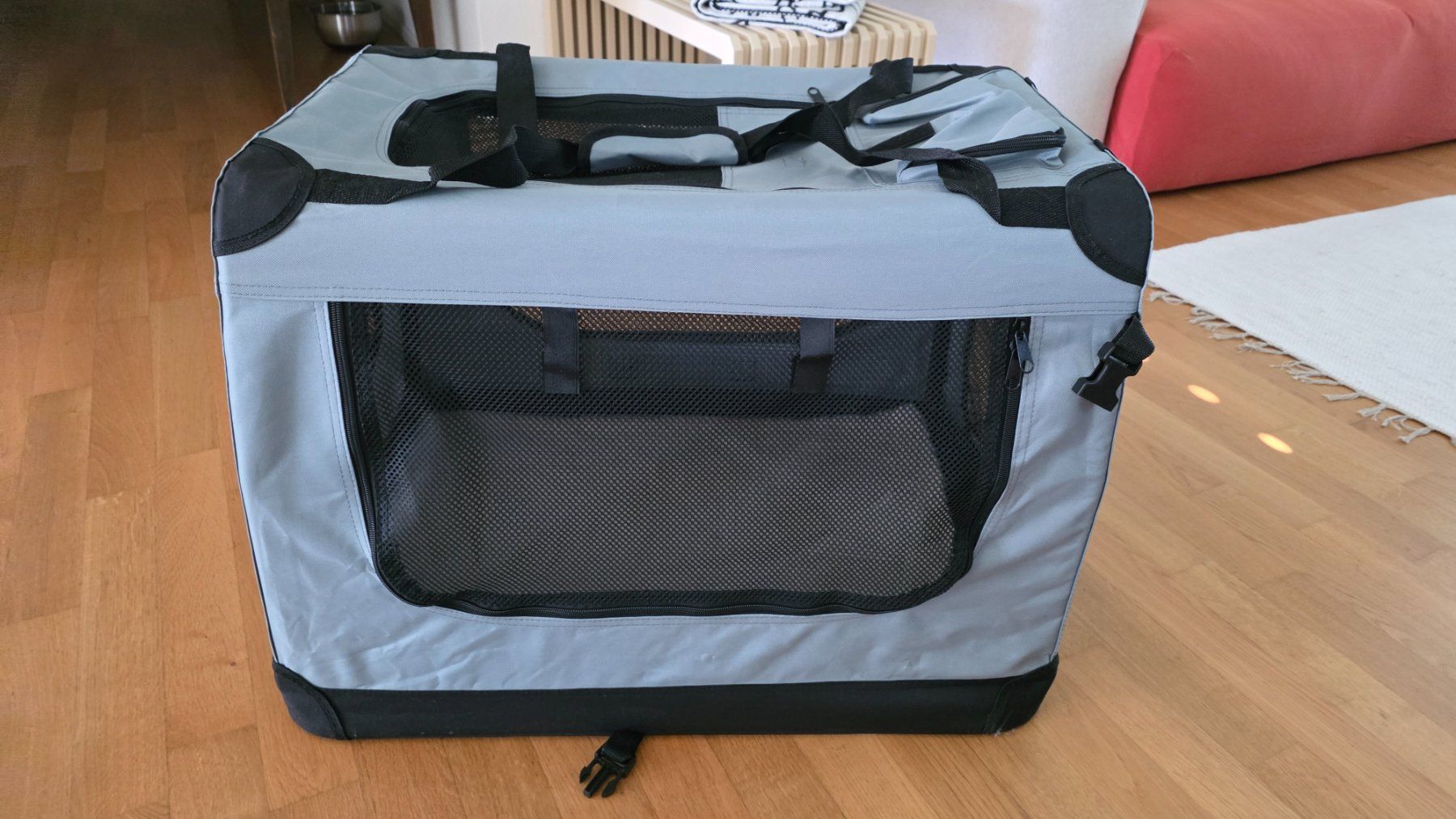 Gabbie, trasporto & Sicurezza: Transportbox Hundegewebebox Grösse L – Nuovo (secondo la descrizione) da Näfels venduto da jayjay1968 4
