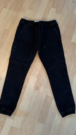 Schwarze Herren Jeans, Pull&Bear, Gr. S