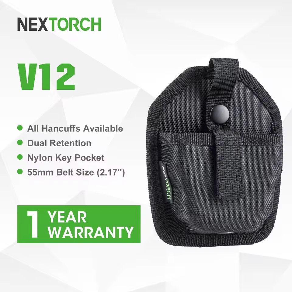 Tiro a segno: Nextorch V12 Handschellen-Holster – Nuovo e nell'imballaggio originale da Arbon venduto da Helmuth